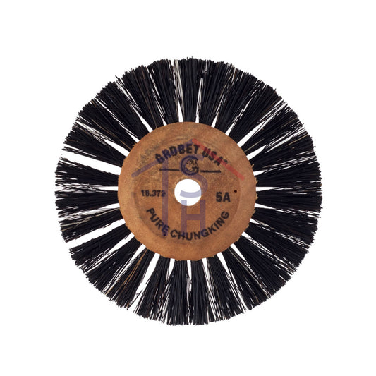 2-1/2" Wood Hub Brush - 1 Row of Bristle