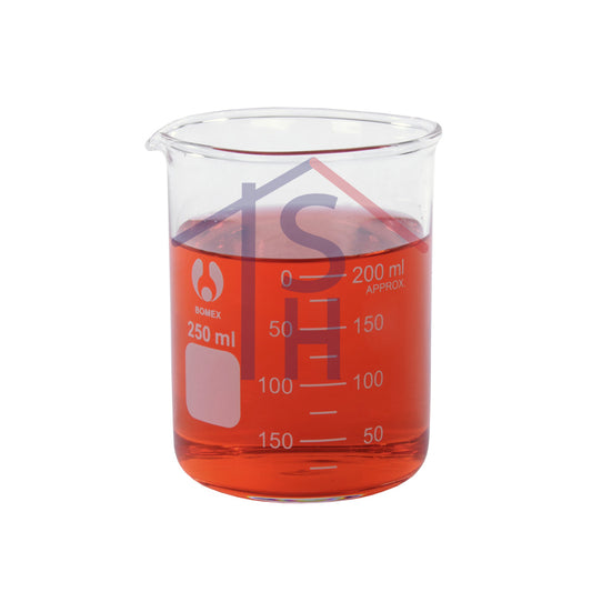 Bomex Low Form Griffin Beaker - 250 mL