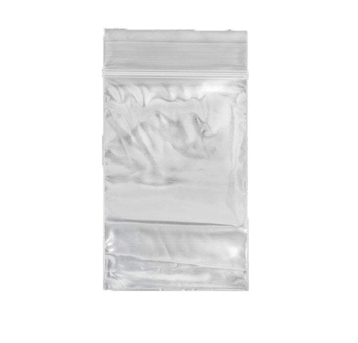 Clear Zipper Bag ZL (In multiple sizes)