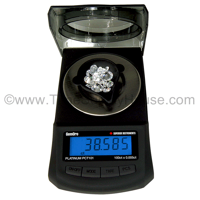 GemOro Platinum PCT101Carat Scales