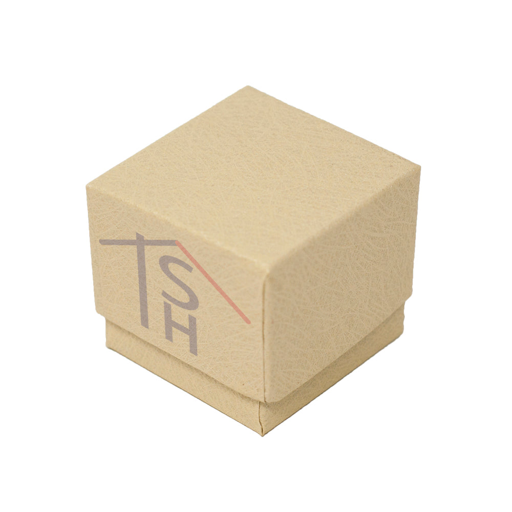 Square Ring Box - Shiny Embossed Multi Color