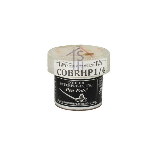 Super Black Rhodium Plating Solution - 1/4 Gram