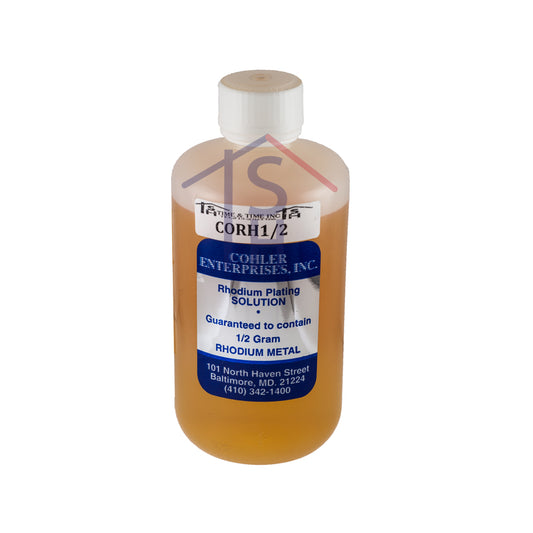 Superbrite Rhodium Plating Solution - 1/2 Gram