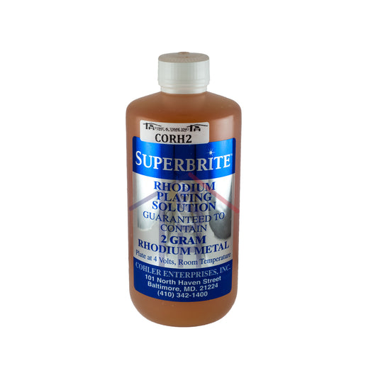 Superbrite Rhodium Plating Solution - 2 Gram