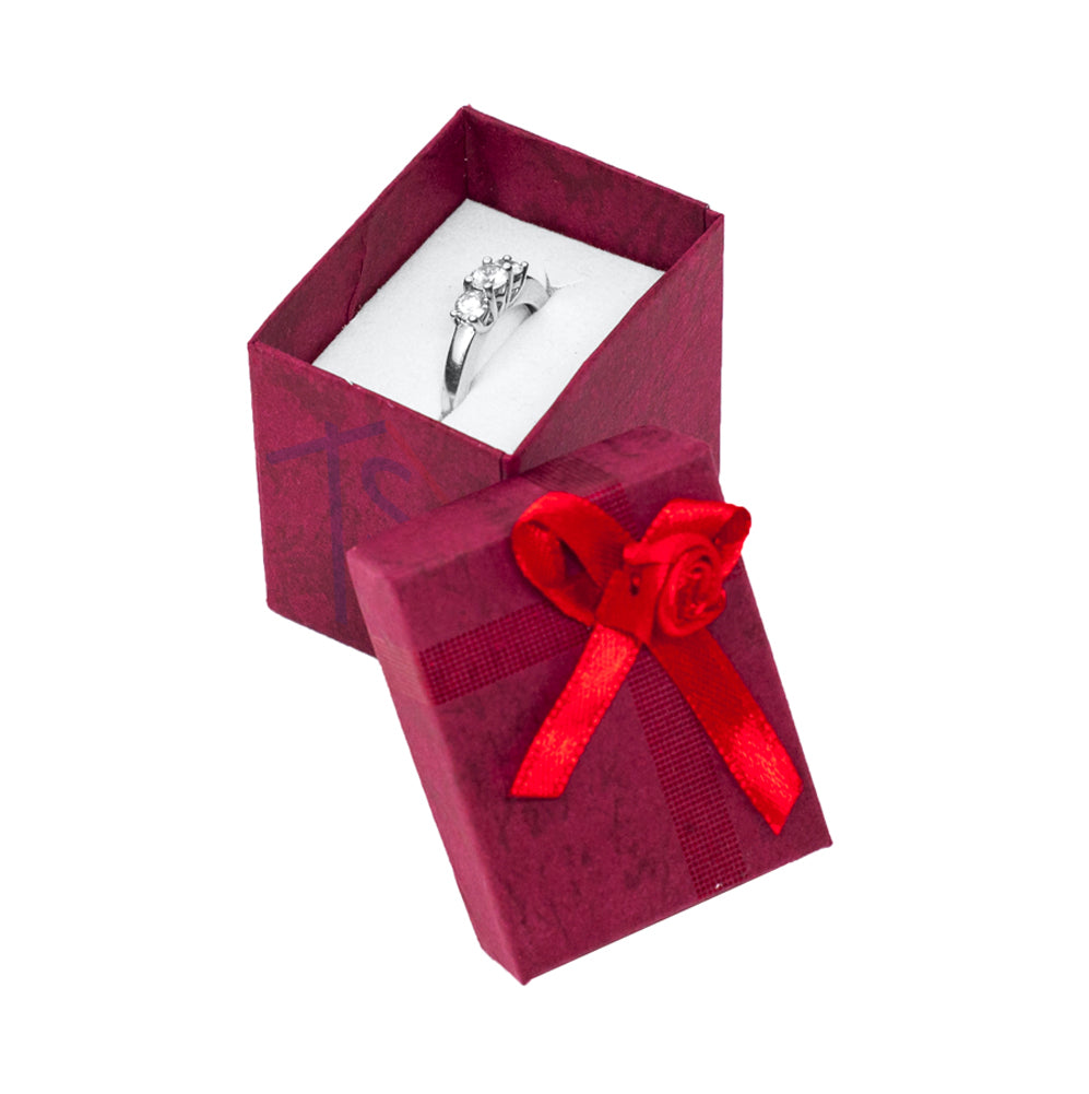 DK2R - Ring Flower Bow Tie Gift Boxes
