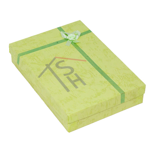 DK7N - Necklace Flower Bow Tie Gift Boxes