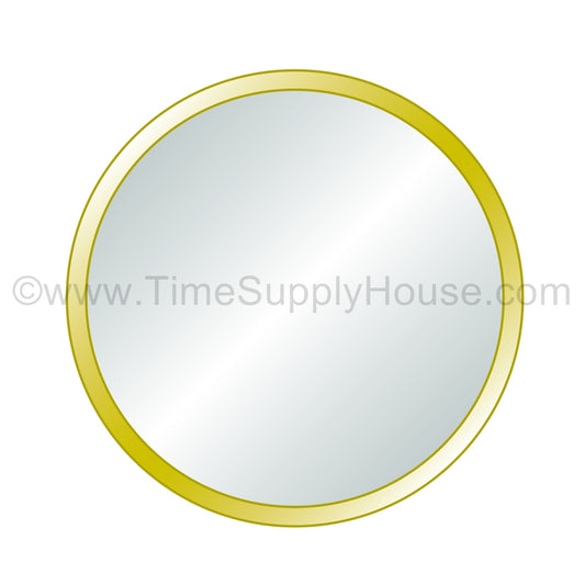 GOLD Trim BORDER 16.1mm-43.0mm Crystal Round 1.0mm ( CMFGT )