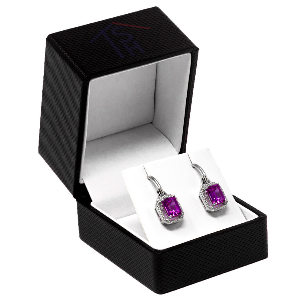 Premium Ribbon Earring Box – JFE3 – Black