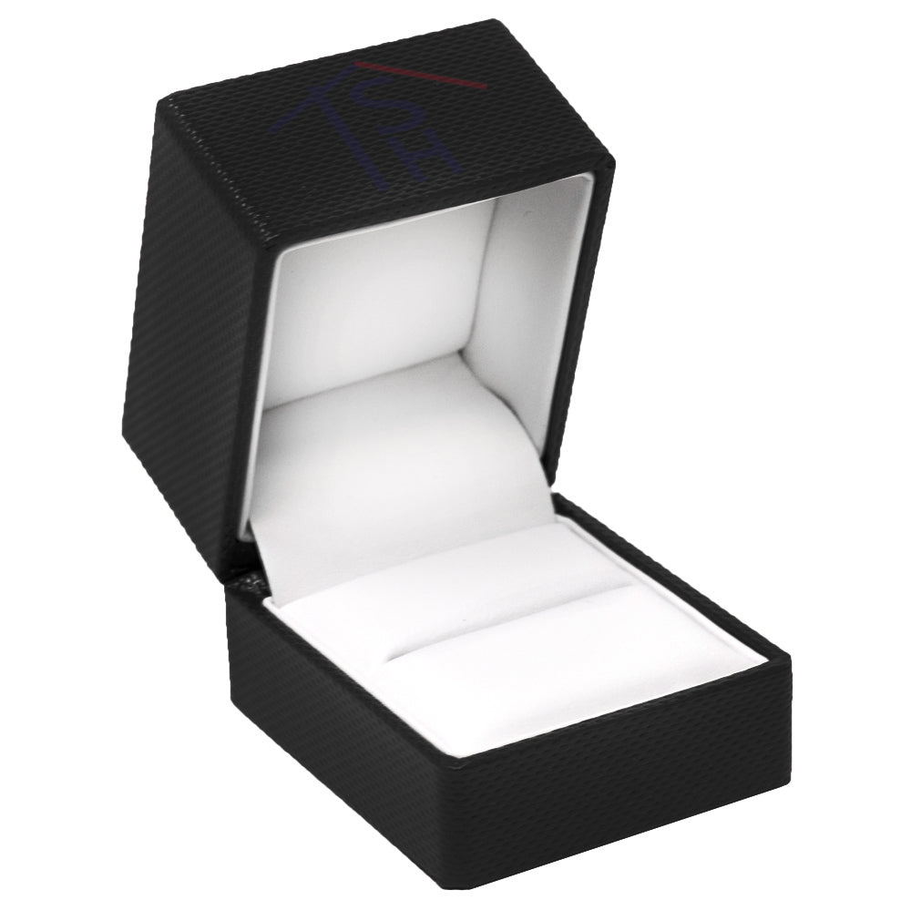 Premium Ribbon Ring Box – JFR3 – Black