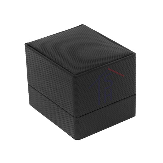 Premium Ribbon Ring Box – JFR3 – Black