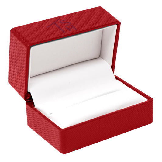 Premium Ribbon Ring Set Box – JFR5 – Red