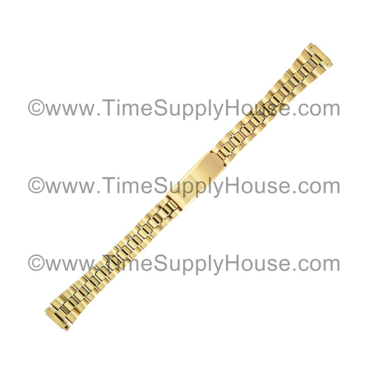 Ladies SPRING End GOLD Tone Bracelet
