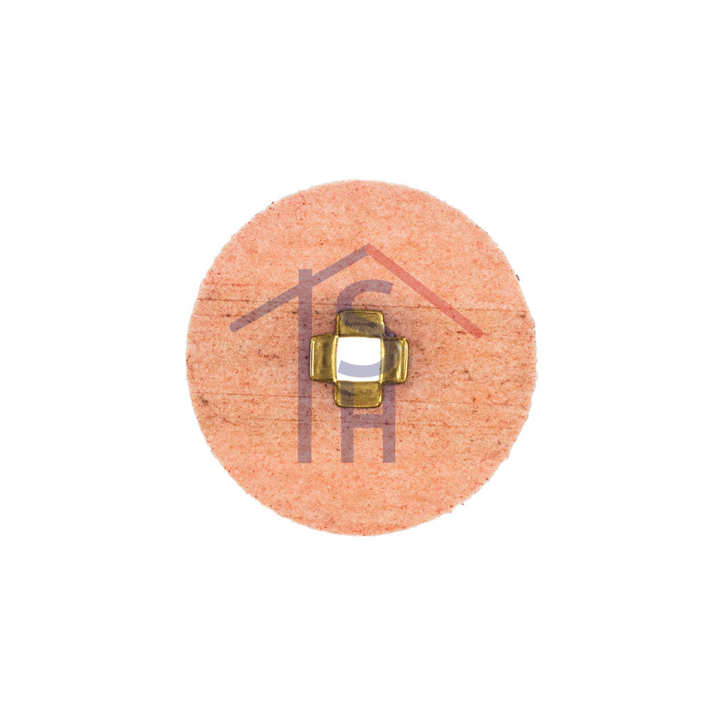 Moore's Adalox Sanding Discs, Aluminum Oxide, Brass Center - Coarse - 7/8" Diameter, Box of 50