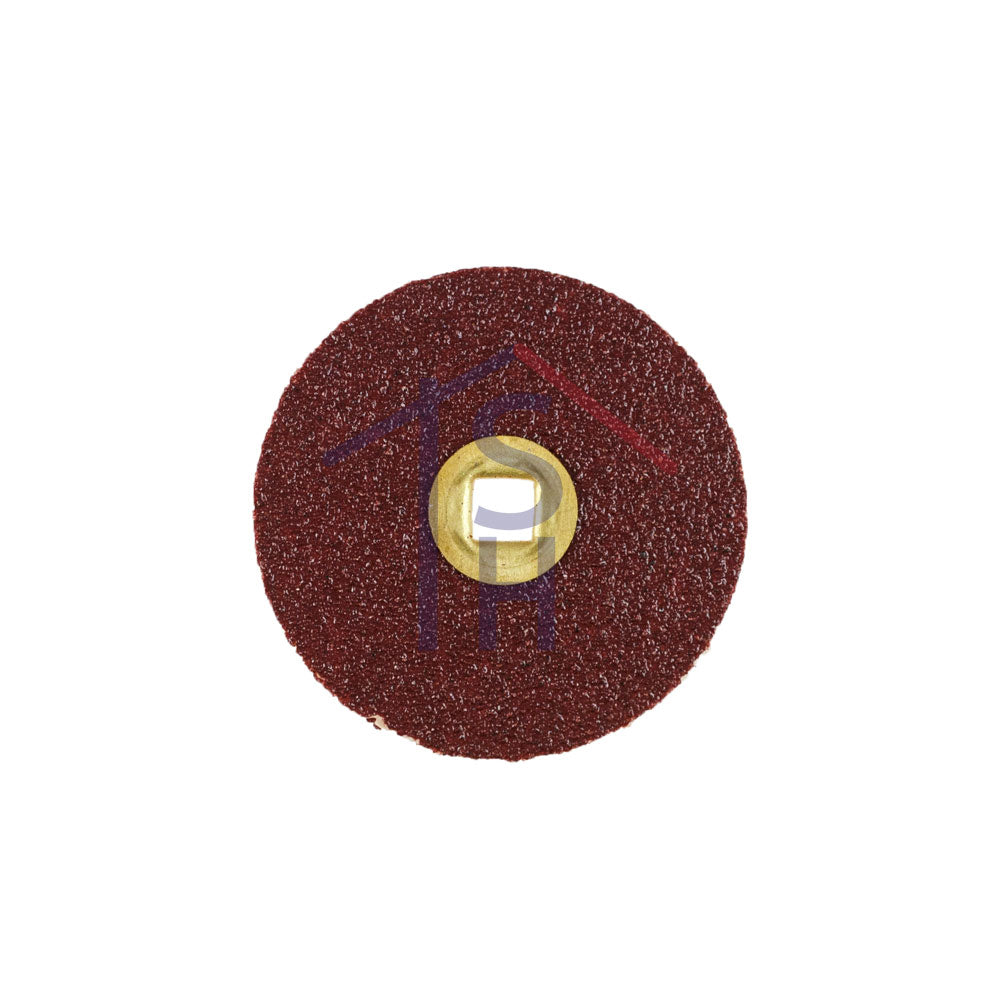 Moore's Adalox Sanding Discs, Aluminum Oxide, Brass Center - Coarse - 7/8" Diameter, Box of 50