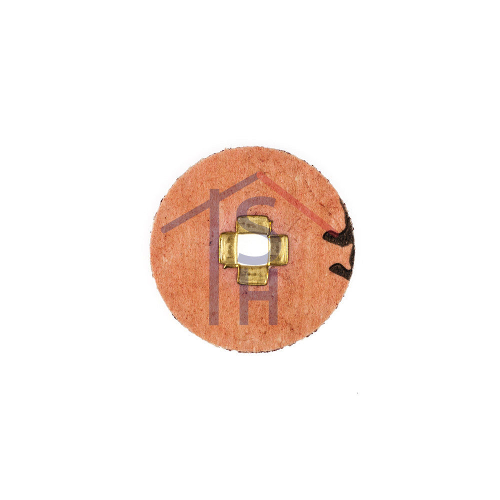 Moore's Adalox Sanding Discs, Aluminum Oxide, Brass Center - Coarse - 3/4" Diameter, Box of 50