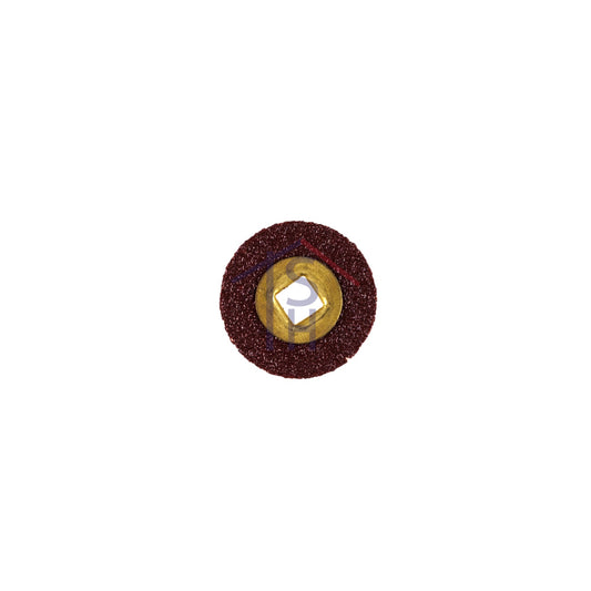 Moore's Adalox Sanding Discs, Aluminum Oxide, Brass Center - Coarse - 1/2" Diameter, Box of 50