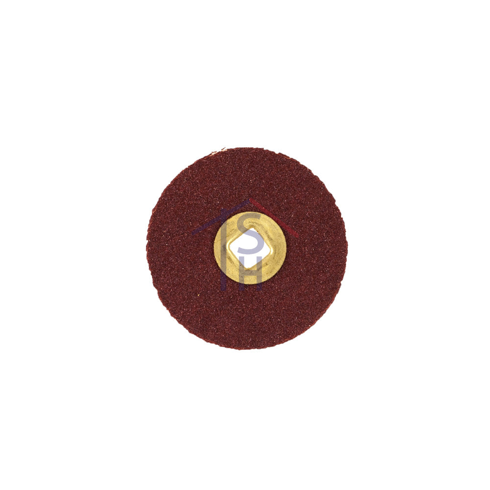 Moore's Adalox Sanding Discs, Aluminum Oxide, Brass Center - Coarse - 3/4" Diameter, Box of 50