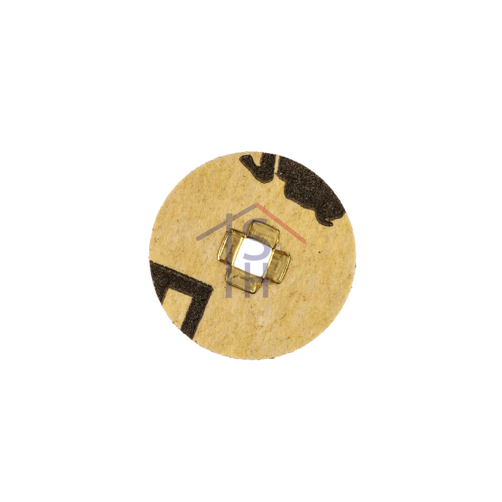 Moore's Adalox Sanding Discs, Aluminum Oxide, Brass Center - Medium - 3/4" Diameter, Box of 50