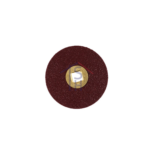 Moore's Adalox Sanding Discs, Aluminum Oxide, Brass Center - Medium - 3/4" Diameter, Box of 50