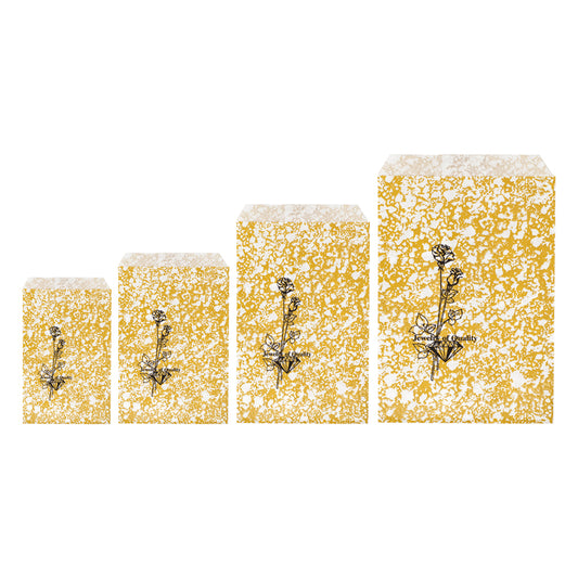 Gold Print - Jewelry Paper Gift Bags