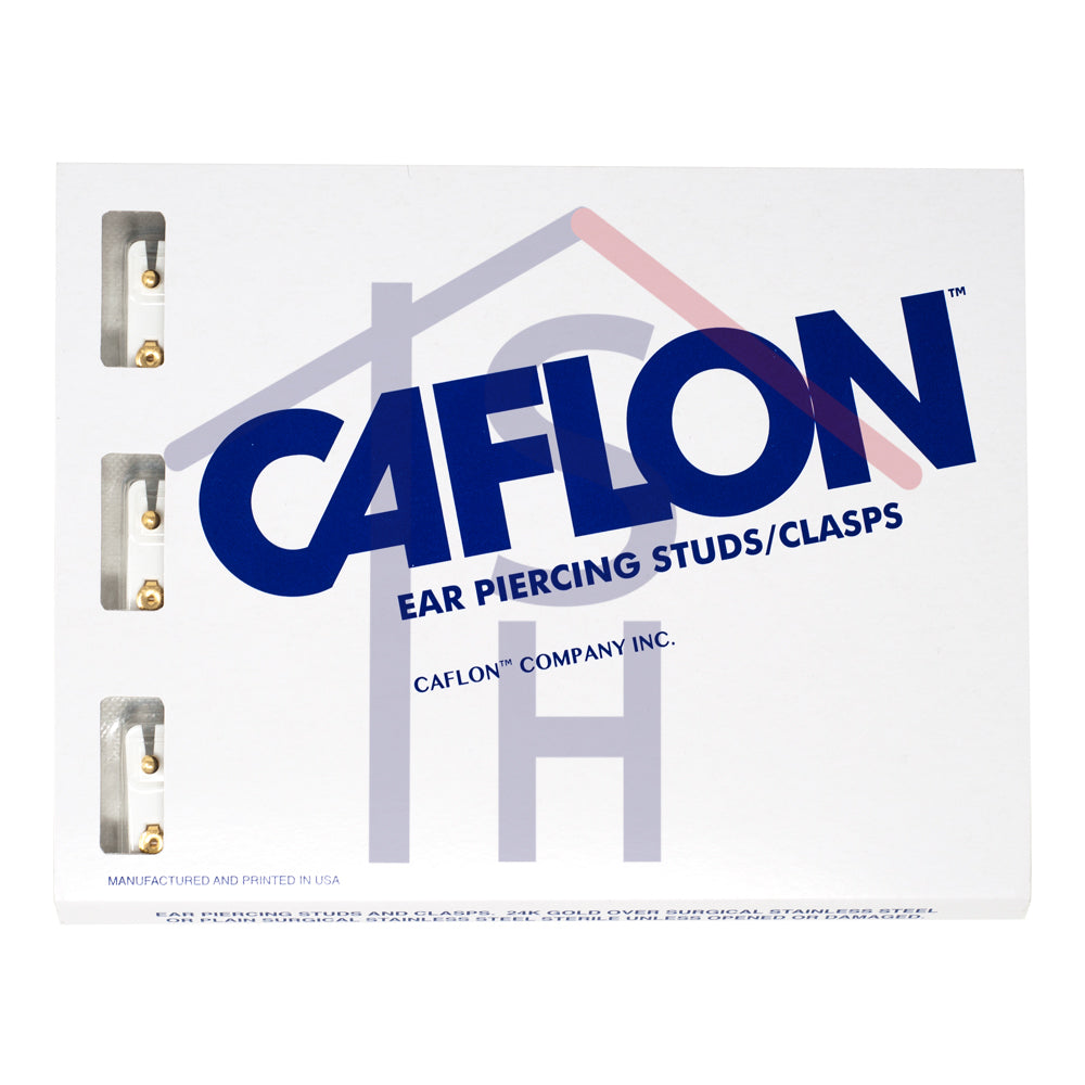 Solid Ball Shape - Yellow Studs for Ear Piercing by Caflon®