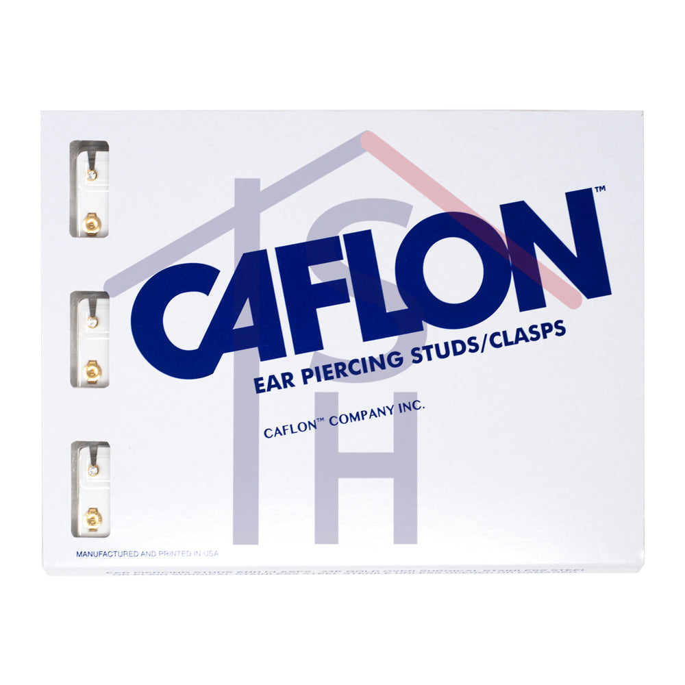 April Stone -Regular Size - Yellow Studs for Ear Piercing by Caflon®