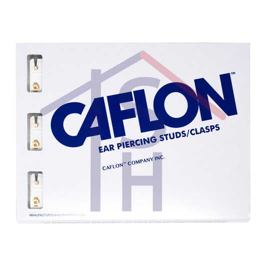 April Stone -Regular Size - Yellow Studs for Ear Piercing by Caflon®