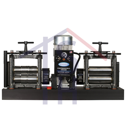 PEPE TOOLS 160MM Double Ultra Series X-Drive Electric Rolling Mill (All Wire + Flat)