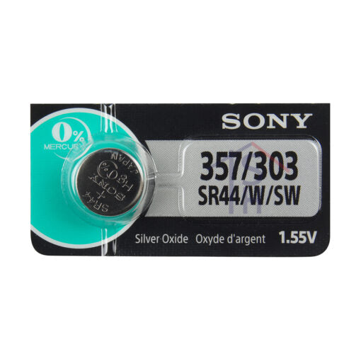 Sony 357 Sony 357 / SR44W – Time Supply House
