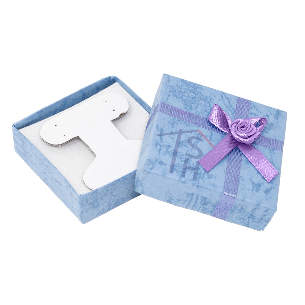 DK4E - Earring Tree Flower Bow Tie Gift Boxes