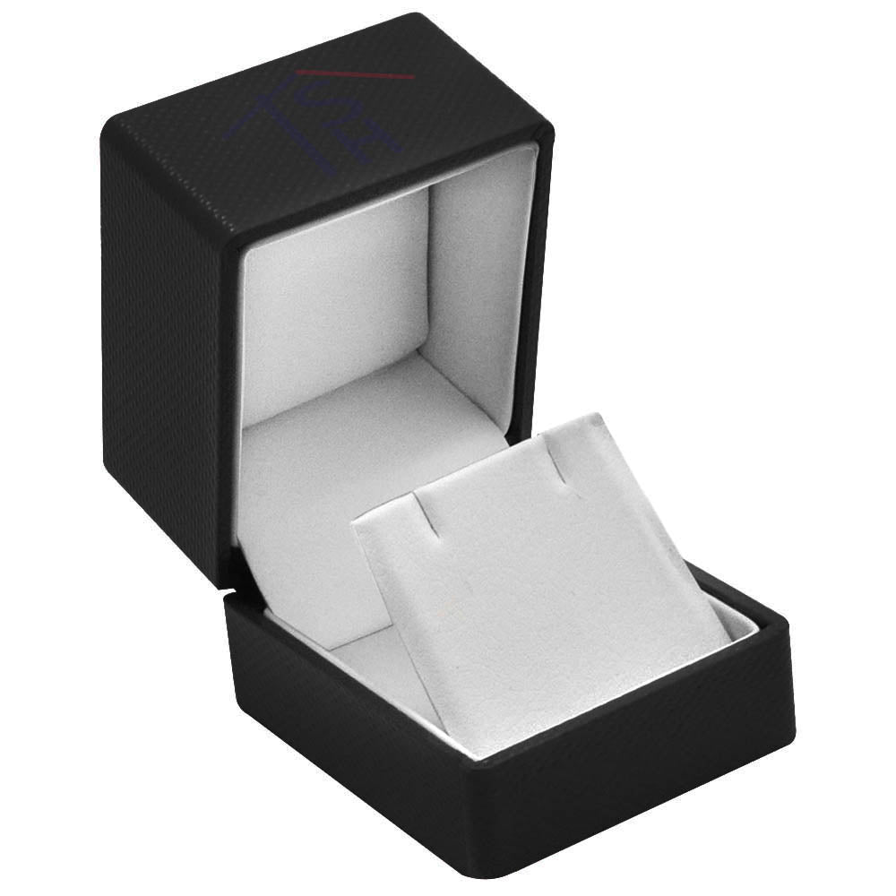 Premium Ribbon Earring Box – JFE3 – Black