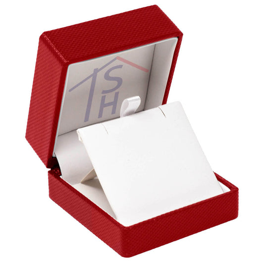 Premium Ribbon Pendant Box – JFP9 – Red