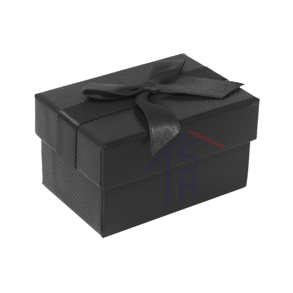 Premium Ribbon Ring Set Box – JFR5 – Black