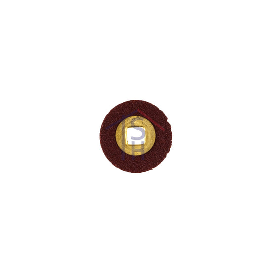 Moore's Adalox Sanding Discs, Aluminum Oxide, Brass Center - Fine - 1/2" Diameter, Box of 50