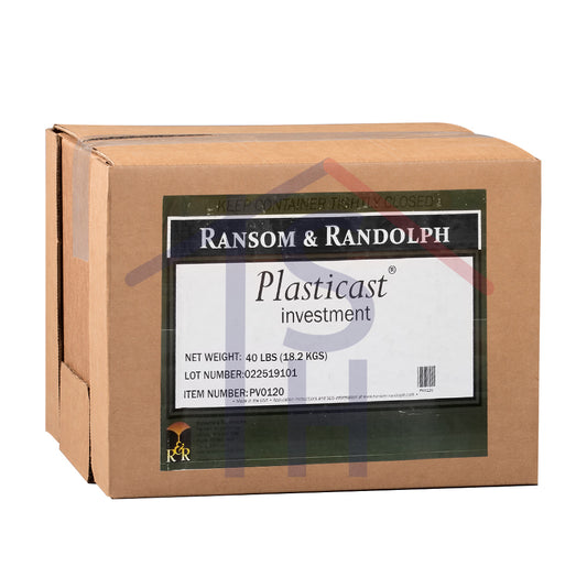Ransom & Randolph® Plasticast® Investment 40 lbs
